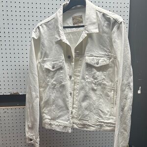 Ralph Lauren Cream Denim Jacket